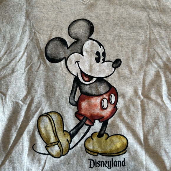 Disney Parks Authentic Original Mikey v-neck Tee - Picture 4 of 7